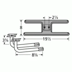 Sunbeam Cast Iron Burner And Venturi Assembly Kit