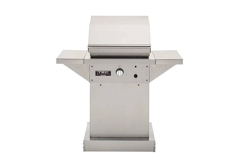 TEC Infrared Patio FR 26" Grill On A Stainless Pedestal - PFR1PEDS 3 TEC Infrared Patio FR 26" Grill On A Stainless Pedestal - PFR1PEDS