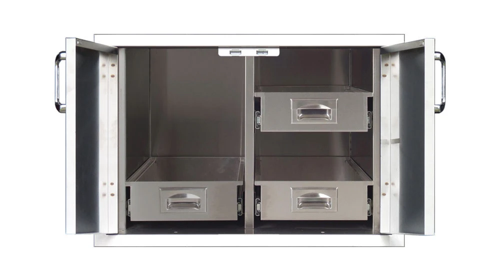 30" Fully Enclosed Pantry W Double Doors, Low Profile 4 30" Fully Enclosed Pantry W Double Doors, Low Profile - Image 2