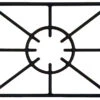 Fire Magic Porcelain Cast Iron Grid For Single Side Burner -Weber Shop 3550 85723.1656848055.1500.1500