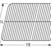 15 3/8 X 19, Charbroil Porcelain Cooking Grid - 50091 -Weber Shop 50091 14791.1606744713.1500.1500
