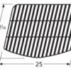 15 9/16 X 25, Porcelain Steel Cooking Grid, Charbroil, Grill Mate, Uniflame -Weber Shop 58201 00317.1477002542.1500.1500