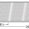 18 7/16 X 26 5/8, Charbroil, Kenmore Stamped Stainless Cooking Grids - 5S473 2 18 7/16 X 26 5/8, Charbroil, Kenmore Stamped Stainless Cooking Grids - 5S473 -Weber Shop 5S473 32273.1666014786.1500.1500
