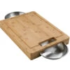 Napoleon PRO Cutting Board With Stainless Steel Bowls - 70012 -Weber Shop 70012 cutting board napoleon grills 56910.1690918571.1500.1500