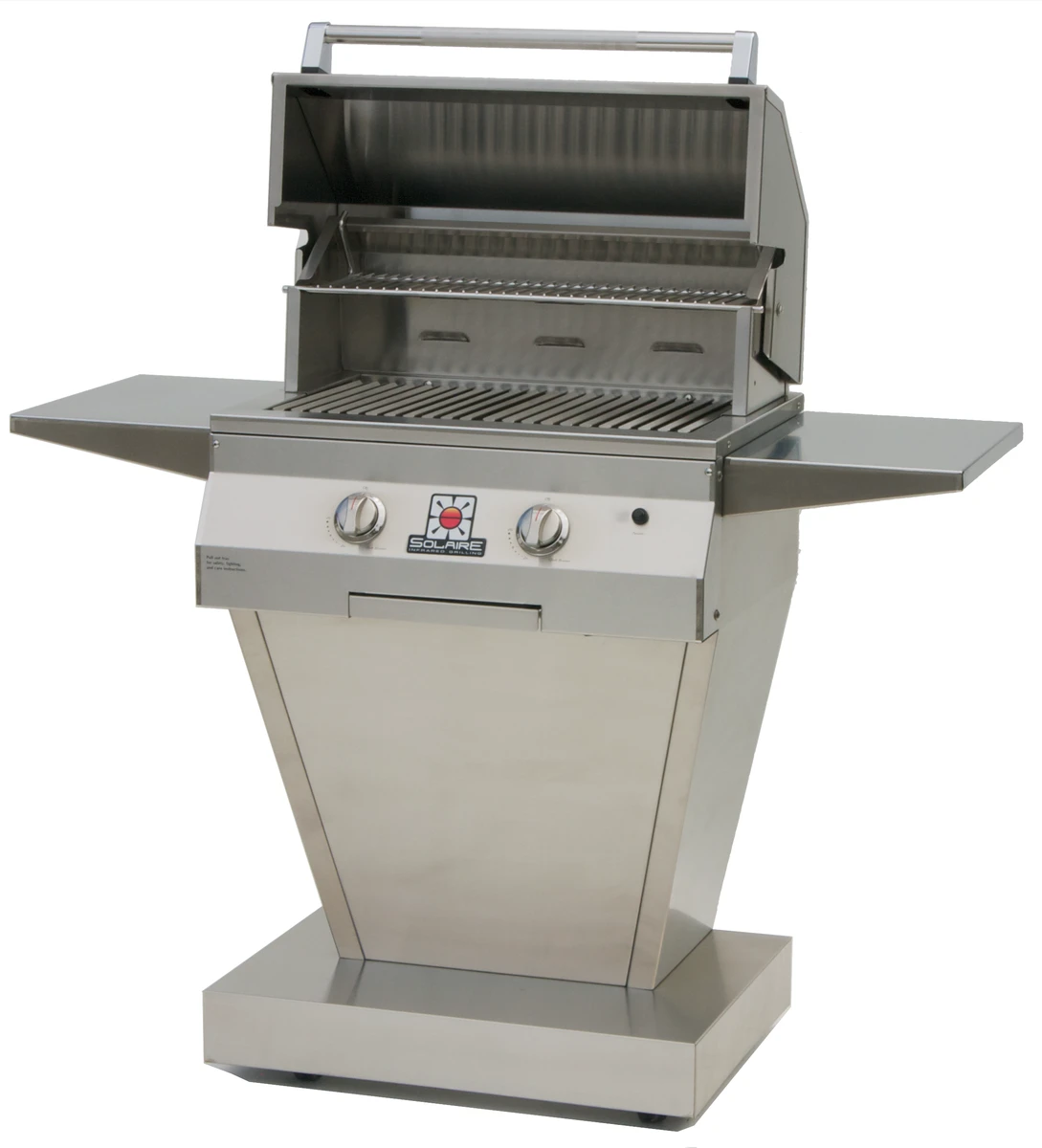 Solaire IRBQ 27" Deluxe InfraVection Grill, Angle Base, One IR Burner 3 Solaire IRBQ 27" Deluxe InfraVection Grill, Angle Base, One IR Burner