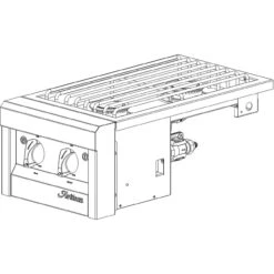 Artisan Built-in Double Side Burner - ARTP-SB2 -Weber Shop Artisan Double Side Burner Drawing 91336.1650038588.1500.1500