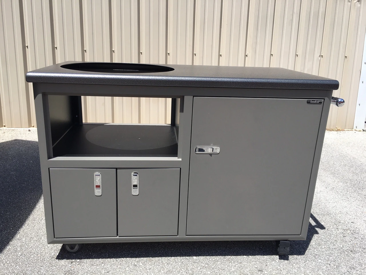 Challenger Designs Torch 54" Cart - Kamado Joe Big Joe II 3 Challenger Designs Torch 54" Cart - Kamado Joe Big Joe II