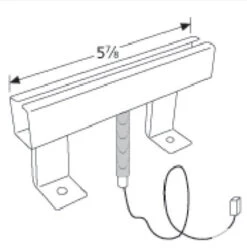 06840 Aussie Ceramic Ignitor Electrode W Male Connector 7 06840 Aussie Ceramic Ignitor Electrode W Male Connector -Weber Shop Drawing of Collector Box for Aussie 06840hr 17434.1588167671.1500.1500
