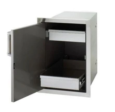Fire Magic Single Door With Dual Drawers - 53820SC 4 Fire Magic Single Door With Dual Drawers - 53820SC - Image 2