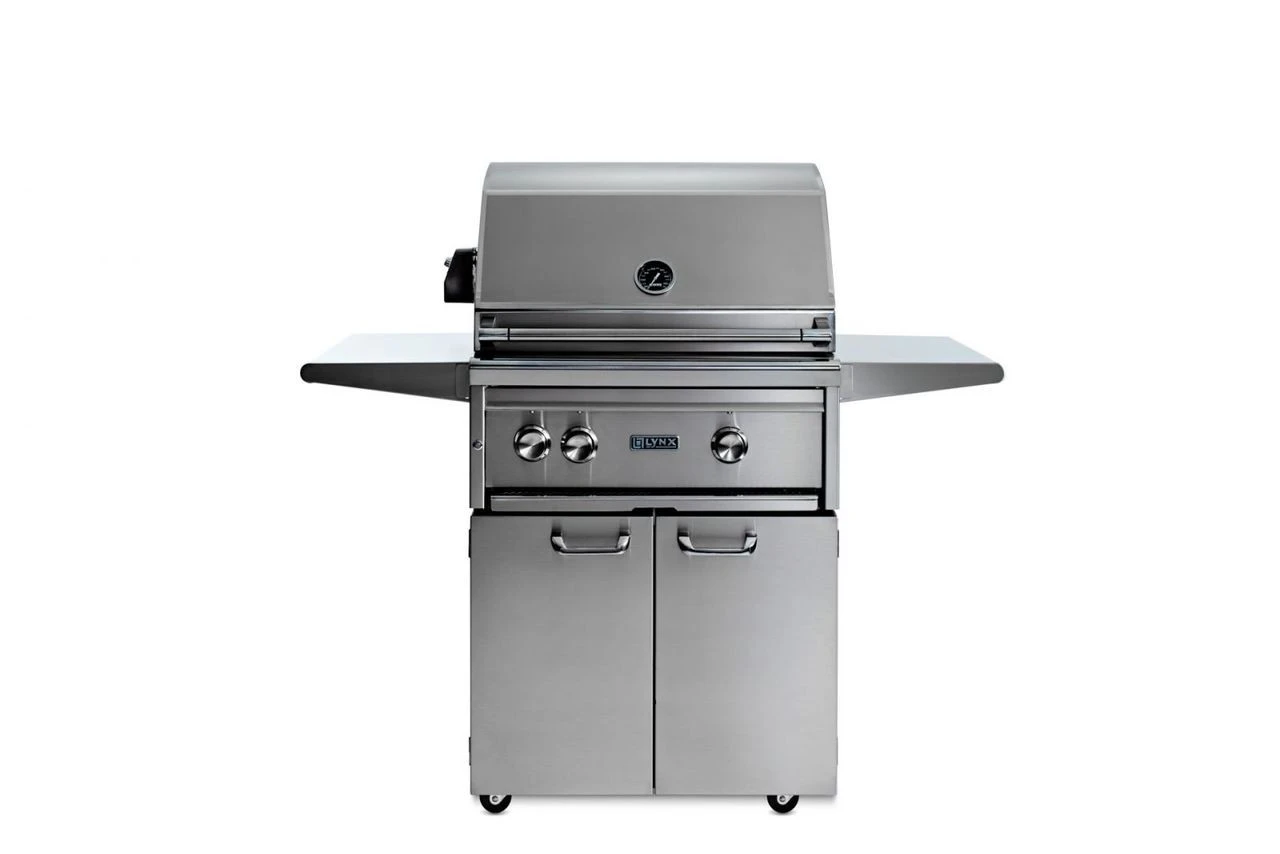 Lynx 27" Freestanding Grill - 1 Trident, 1 Ceramic Burner Rotisserie - L27TRF 3 Lynx 27" Freestanding Grill - 1 Trident, 1 Ceramic Burner Rotisserie - L27TRF
