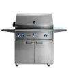 Lynx 36" Freestanding Grill - 2 Ceramic Burners, 1 Trident W/ Rotisserie - L36TRF -Weber Shop Lynx L36TRF Light On 86377.1677180089.1500.1500