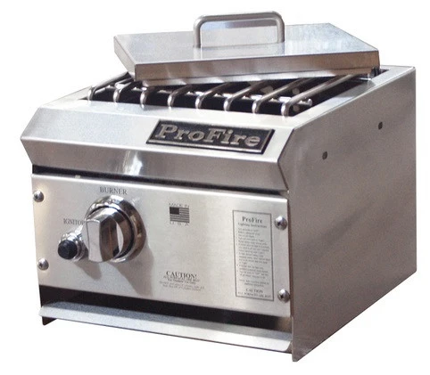 ProFire Propane Gas Single Built-in Side Burner | PFSSB 3 ProFire Propane Gas Single Built-in Side Burner | PFSSB