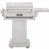 TEC Infrared G-Sport LP Grill With Pedestal, Warming Rack, Side Shelf -Weber Shop TEC SS Ped with Shelf 25059.1477027289.1500.1500