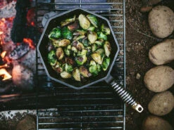 Finex 10" Cast Iron Skillet - No Lid -Weber Shop finex 12 cast iron skillet brussel sprouts 83403.1559682620.1500.1500
