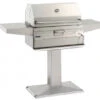 Firemagic 24" Charcoal Patio Post Grill W Smoker Oven/Hood - 22-SC01C-P6 1 Firemagic 24" Charcoal Patio Post Grill W Smoker Oven/Hood - 22-SC01C-P6 -Weber Shop fire magic patio post grill 74830.1613062004.1500.1500