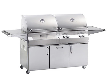 Fire Magic Aurora A830S Charcoal/Gas Grill On Cart, Infrared Burner, Rotisserie 3 Fire Magic Aurora A830S Charcoal/Gas Grill On Cart, Infrared Burner, Rotisserie