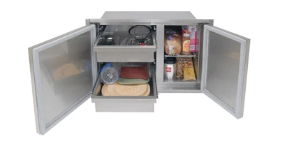Alfresco 30" Low Profile Dry Storage Pantry | 21" Height - AXEDSP-30L 3 Alfresco 30" Low Profile Dry Storage Pantry | 21" Height - AXEDSP-30L