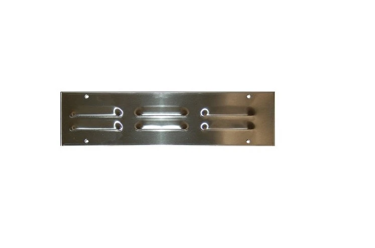 Outdoor Kitchen 12" Stainless Louver Vent Covers 5 Outdoor Kitchen 12" Stainless Louver Vent Covers - Image 3