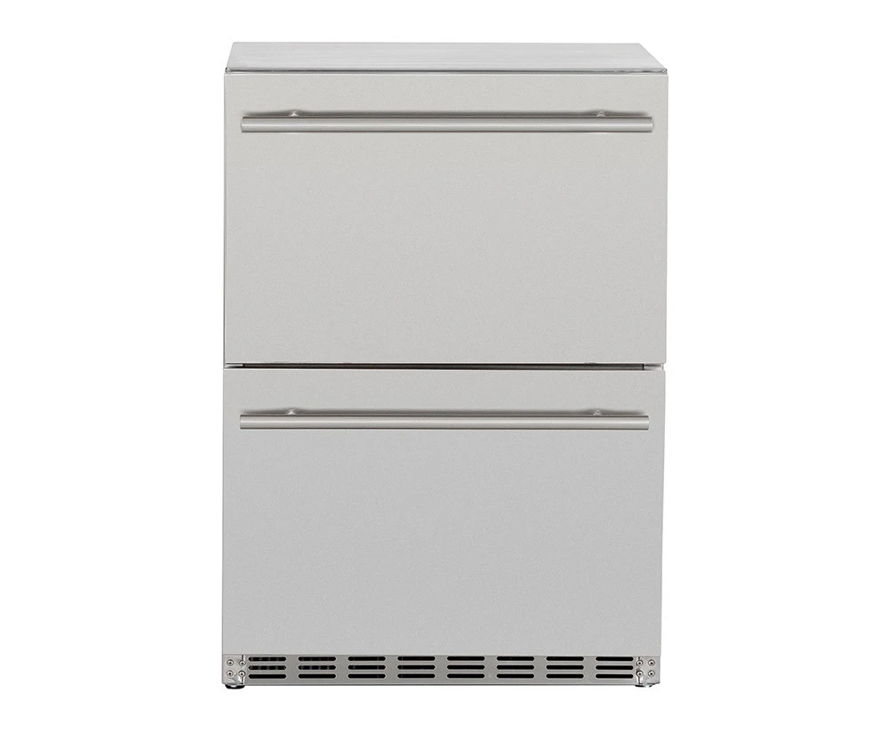 Summerset 5.3 Cf UL 2-Drawer Refrigerator W/Locking Door - SSRFR-24DR2 3 Summerset 5.3 Cf UL 2-Drawer Refrigerator W/Locking Door - SSRFR-24DR2