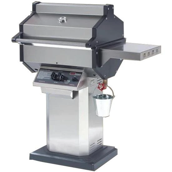 Phoenix Stainless Grill Head On Cast Aluminum Patio Base - SDSSOP 3 Phoenix Stainless Grill Head On Cast Aluminum Patio Base - SDSSOP