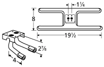 Broil-Mate, Broilmaster Burner Kit - 10602-725LR