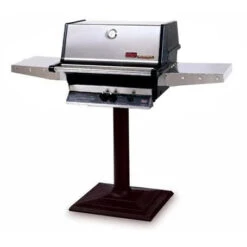 MHP Propane Grill W/ Stainless Steel Grids On Bolt Down Post